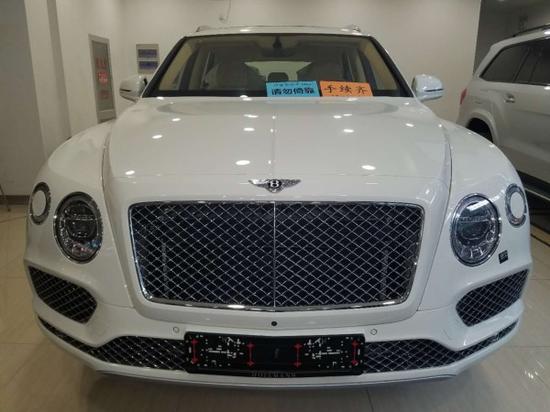 18跨宾利添越6.0T豪车 顶级奢华现车特卖