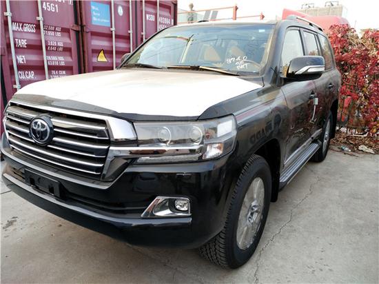 中东版丰田酷路泽4000黑色限量版惊心价