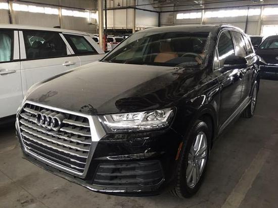 进口车奥迪q7加版现车手续齐双11惊喜不