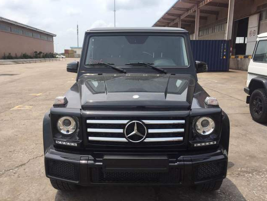 17款奔驰G350d越野车天津港价格及图片