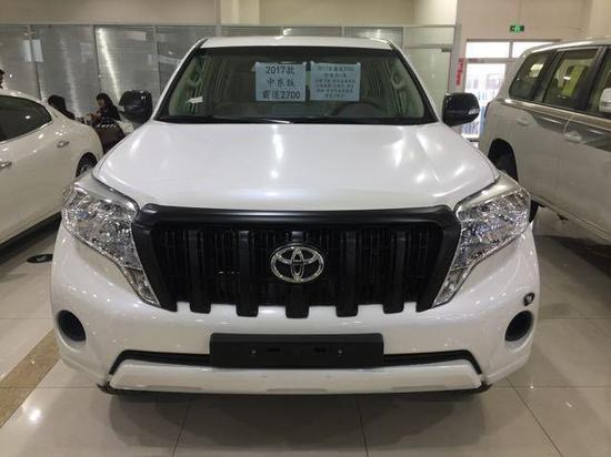 17款丰田霸道2700中东版 寒冬暖心大促销