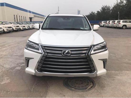 进口雷克萨斯lx570 2017款现车诚意超足