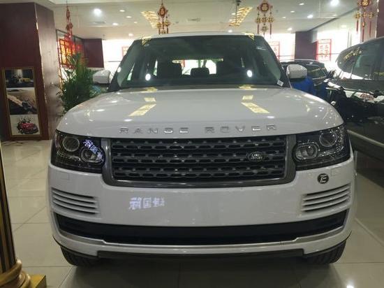 17款路虎揽胜行政专属你的座驾史无前例