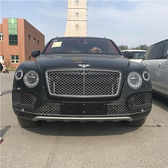 18宾利添越汽油6.0T商务SUV天津港底价促