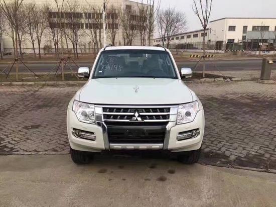 三菱帕杰罗V97平行进口天津港全国可上牌