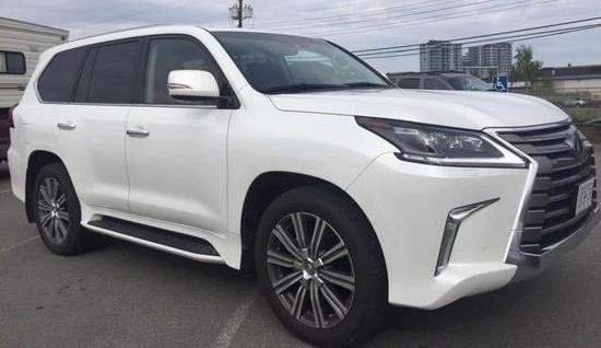 17款雷克萨斯LX570 8座越野加版裸利优惠