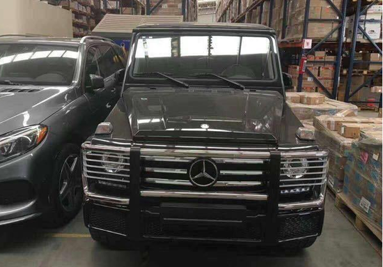纯进口奔驰G500津港最新报价现车多少钱