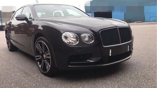 17款宾利飞驰V8S紫色限量版优惠促销中