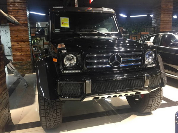 进口奔驰G550越野 4X4顶级座驾优惠进行