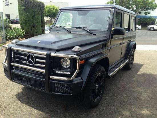 2017款奔驰G550 个性化稀有颜色价格低