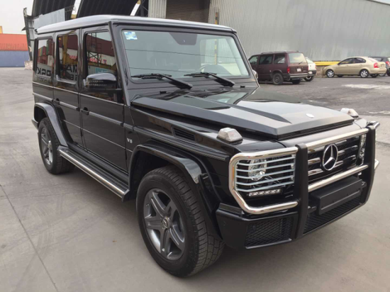 奔驰G350d欧规柴油三把差速锁越野传奇