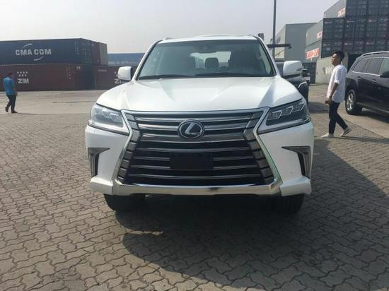 2017款雷克萨斯LX570 天津港现车报价