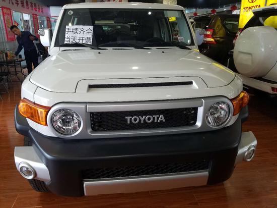 2017款丰田FJ酷路泽降价中 新时代的典范