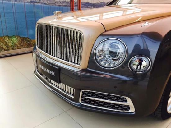 宾利慕尚加长EWB轿车 奢华大气限量50T台