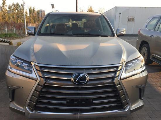 雷克萨斯LX570气势磅礴 现车很显档次