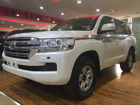 17款丰田酷路泽4000全天津港最低报价