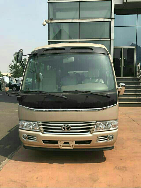 丰田考斯特进口中巴 中东版现车配置齐全