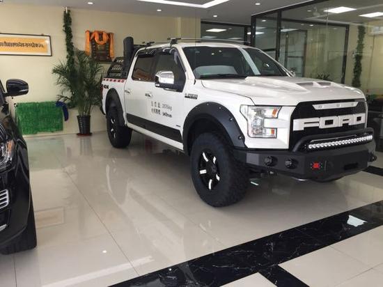 17款福特猛禽F150皮卡 百公里11-12个油