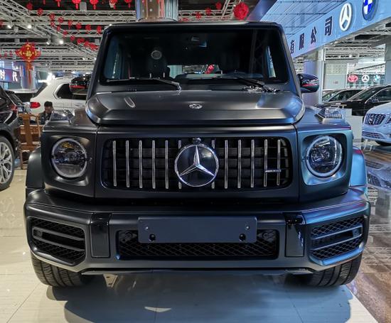 19款奔驰G63磨砂黑 限量版国六展位现车