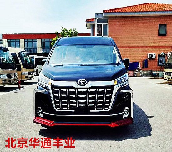 北京有9座黑色外观颜色丰田海狮现车