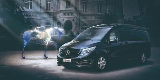 奔驰V250改装房车 限量浩瀚星空系列首发