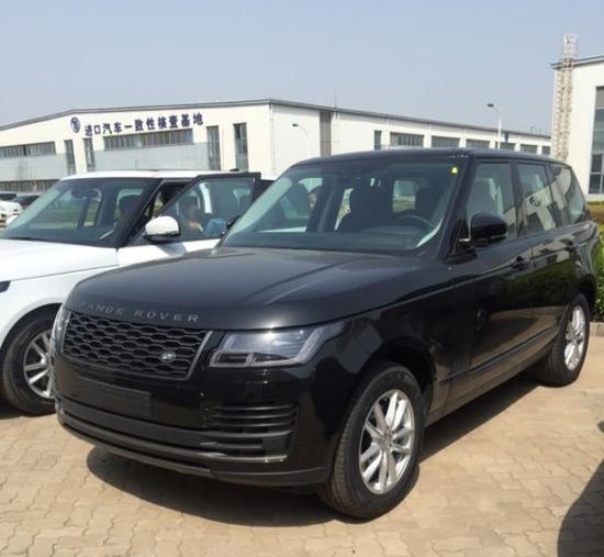 18款路虎揽胜行政 港口直营 最新报价