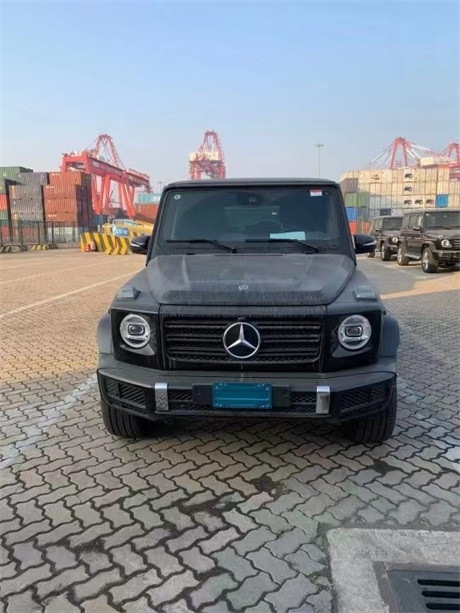 2021款奔驰G500曜岩黑金属漆现车报价