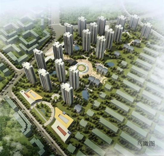 南北程林还迁项目规划图