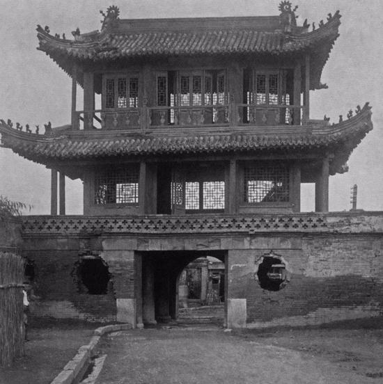 【天津县公署过街阁】