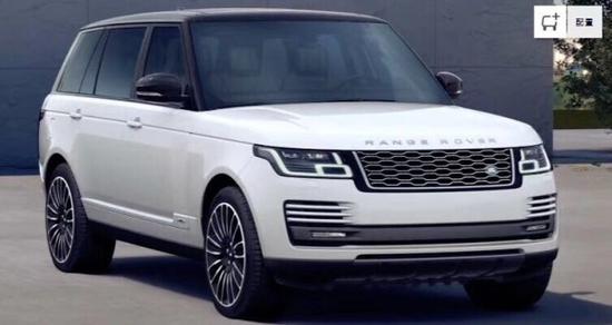 18款欧规路虎揽胜价格 下调车价一降再降