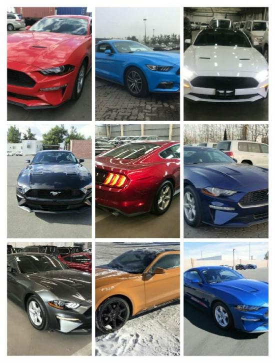 18新款福特野马优惠 港口现车颜色齐全