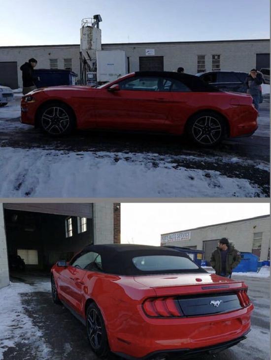 福特野马敞篷版2.3T 关注度十足的跑车