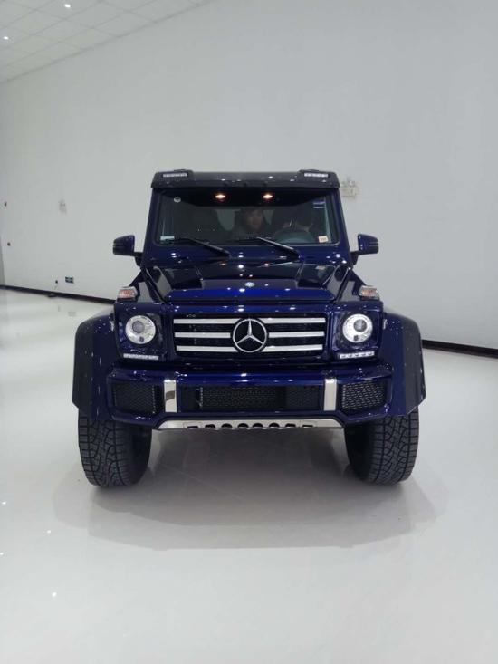 17款美规奔驰G550升级版4X4硬汉终结者