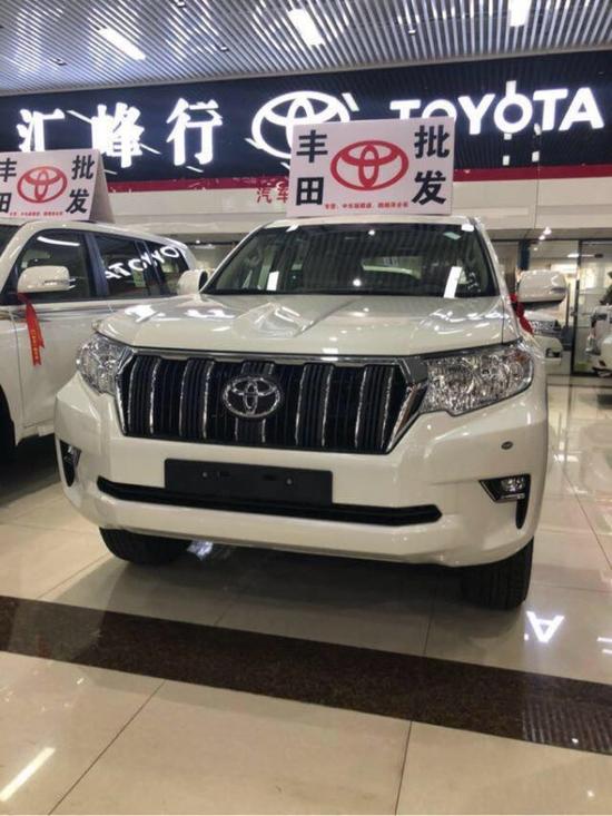 丰田霸道4000中东版普拉多4.0 驾驶辅助