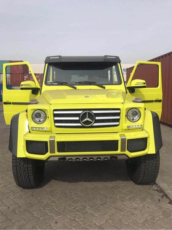 2018款奔弛G500 4X4冰点最低价一降再降