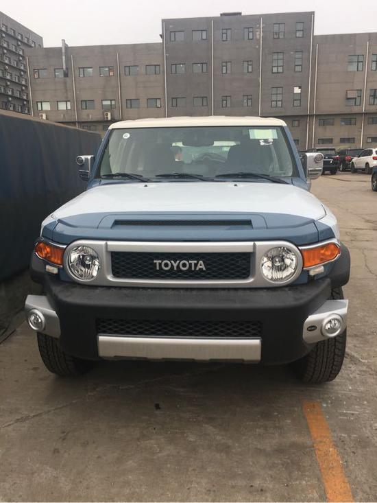 中东FJ酷路泽17款颜色全现车已停产限量