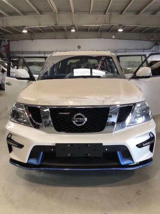 日产途乐最新报价现车改装实拍 震慑全场