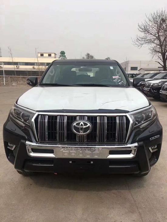 18款丰田霸道4000中东版天窗版 港口促销