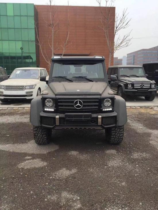奔驰4X4系列的又一力作G3504X4天津现车