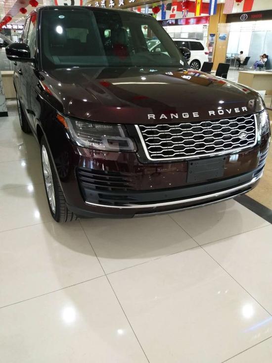 18款路虎揽胜行政天津港现车科技感十足