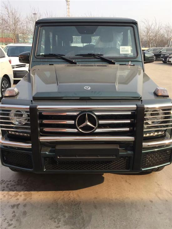 18款奔驰G500现车详细 特价促销手续齐