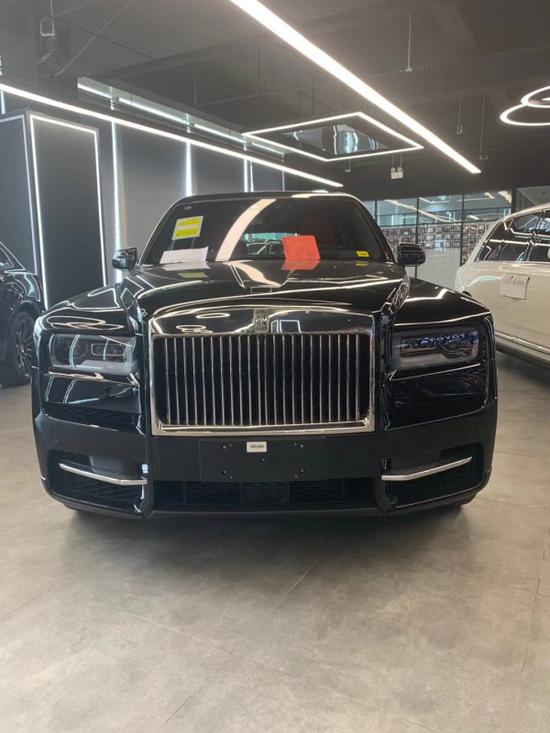 劳斯莱斯库里南现车实拍 钻石级豪华SUV