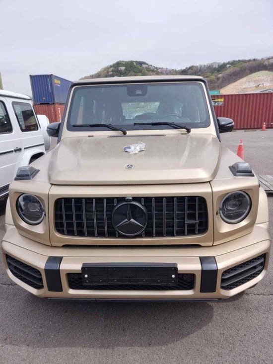 23款韩版奔驰G63哑光金色限量版特价销售