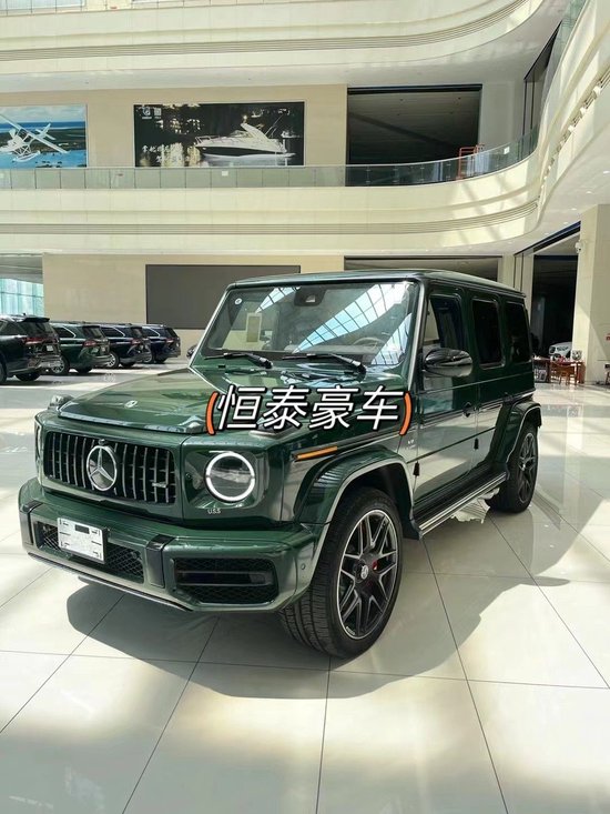 全国唯一台深绿奔驰G63定制内饰 无同款
