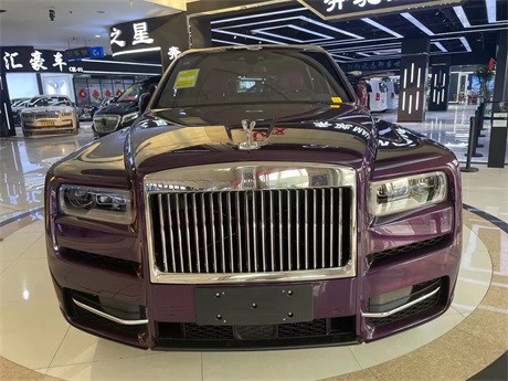 21款劳斯莱斯库里南展位实拍 霸气无比