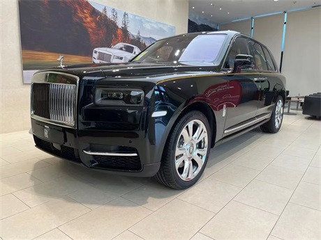 劳斯莱斯库里南黑黄四座流星顶现车在售