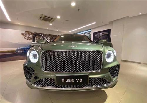 2021款宾利添越国六现车天津提车不加价