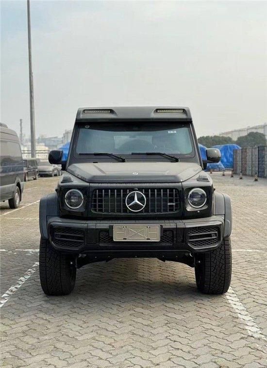 23款奔驰G63 4X4全新一代改款车型最霸气