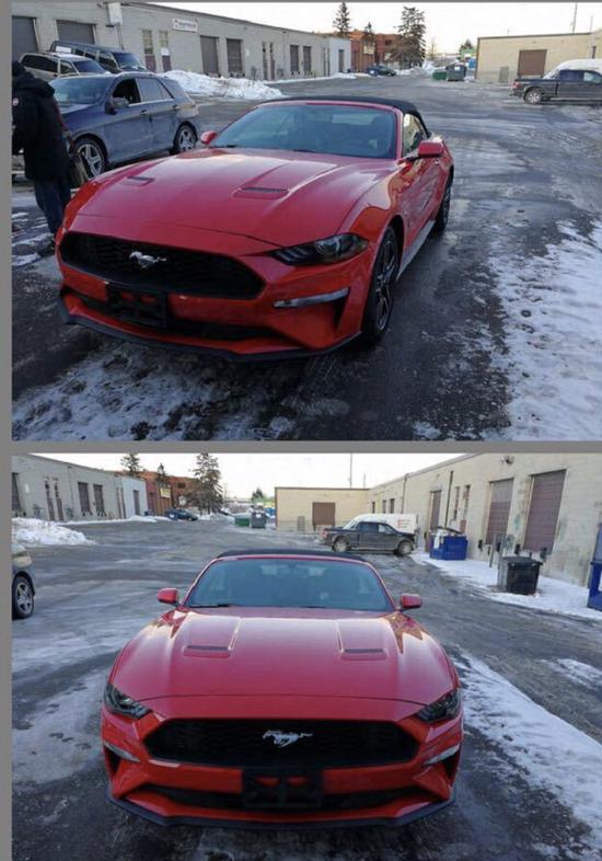 福特野马敞篷版2.3T 关注度十足的跑车