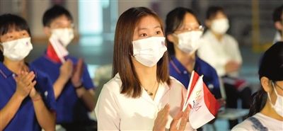 第54届国际化学奥林匹克在天津开幕。 通讯员 吴军辉 记者 姜宝成 摄